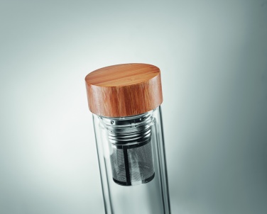 Logotrade firmakingitused pilt: Kaheseinaline klaaspudel 400ml München