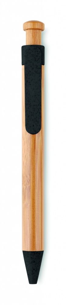 Logotrade ärikingi foto: Bambusest/nisu-õlest ABS pastapliiats