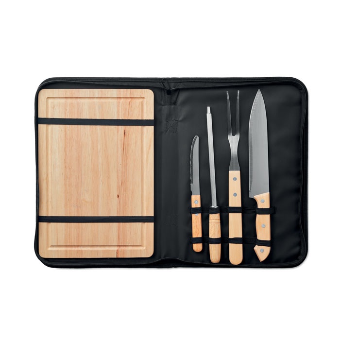 Logotrade meened pilt: Komplektis 4 BBQ grillimistarvikut