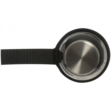 Logotrade reklaamtoote foto: Klaaspudel Klagenfurt roostevabast terasest korgiga 500 ml