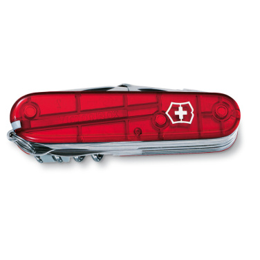 Logo trade ärikingi pilt: Taskunuga SwissChamp, läbipaistev Victorinox