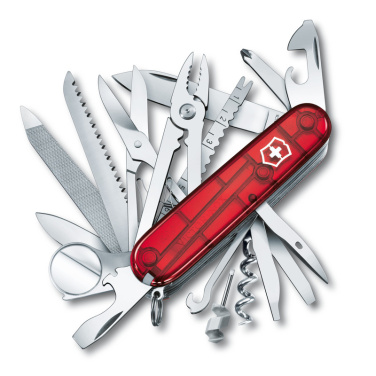 Logo trade ärikingitused foto: Taskunuga SwissChamp, läbipaistev Victorinox