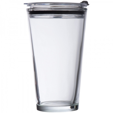 Logotrade firmakingid pilt: Kaanega klaasist kruus WATTENSCHEID 400 ml