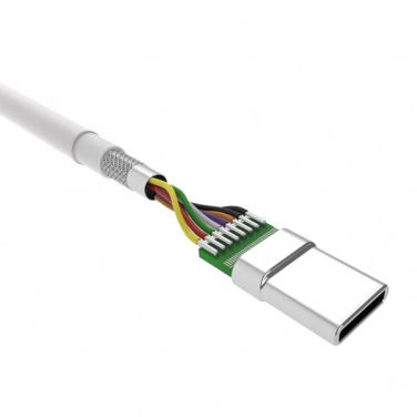 Logo trade reklaamtoote pilt: Andmeedastuskaabel LK10 Type - C Quick Charge 3.0