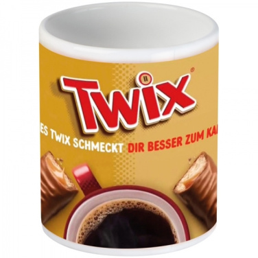 Logo trade meened foto: Klassikaline kohvikruus allover print VIESTE 300 ml