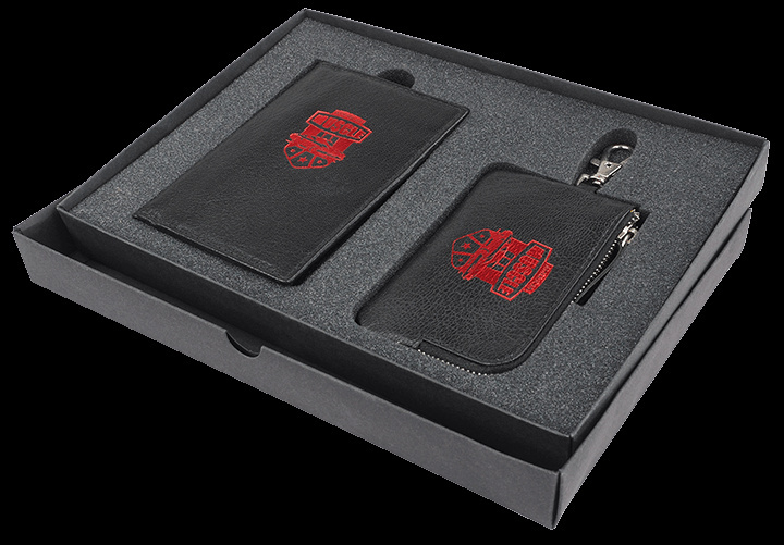 Logo trade reklaamtooted foto: Kinkekomplekt RFID kaardihoidjaga 531052