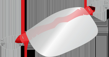 Logotrade reklaamkingitused pilt: HESTIA näokaitse - läbipaistev mask suu ja nina jaoks 1452162