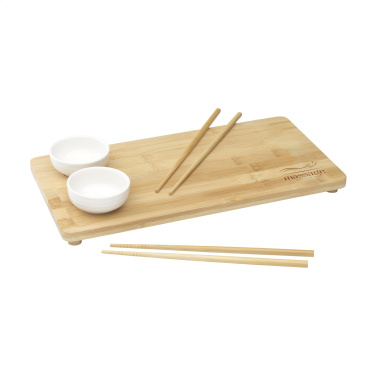 Logotrade firmakingituse foto: Temaki Bamboo Sushi Tray kinkekomplekt