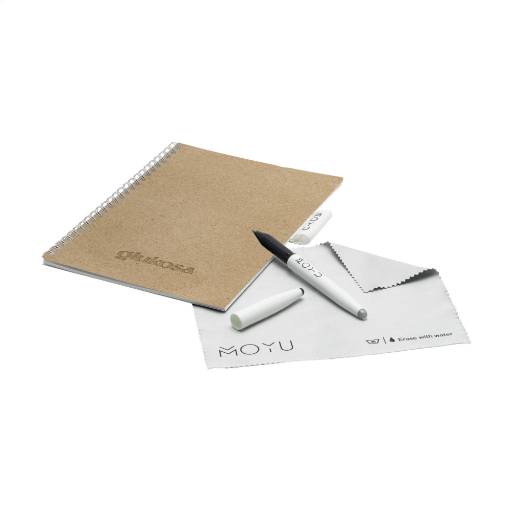 Logo trade meene pilt: MOYU kustutatav kivipaberist märkmik CraftCover 18 lk