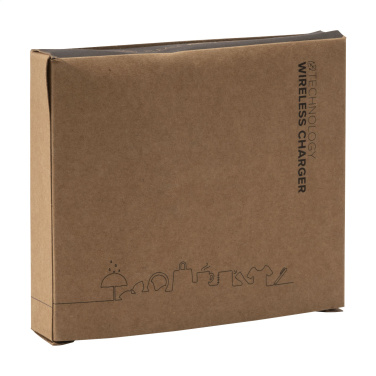 Logo trade firmakingitused foto: Bambusest 10 W juhtmevaba laadija juhtmevaba kiirlaadija