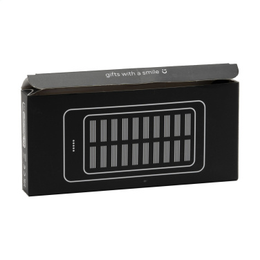 Logotrade reklaamkingituse foto: Solar Powerbank 8000+ juhtmevaba laadija