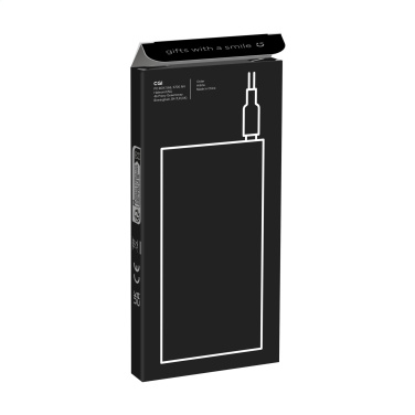 Logo trade firmakingituse pilt: Tecco GRS Recycled Alu Powerbank 5000 välislaadija