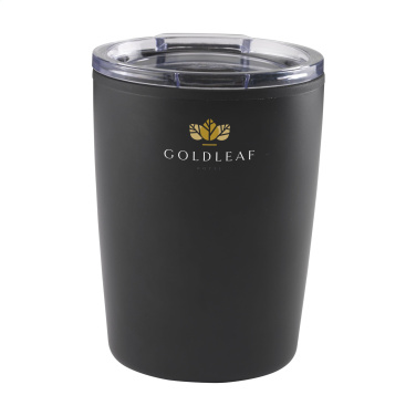 Logotrade reklaamkingituse foto: Espresso-to-Go kruus RCS taaskasutatud terasest 170 ml