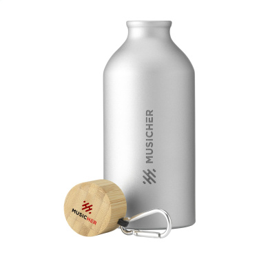 Logo trade reklaamkingid foto: AluBamboo GRS Recycled Alu 500 ml veepudel