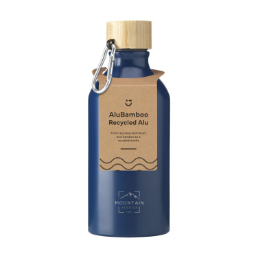Logotrade firmakingi foto: AluBamboo GRS Recycled Alu 500 ml veepudel