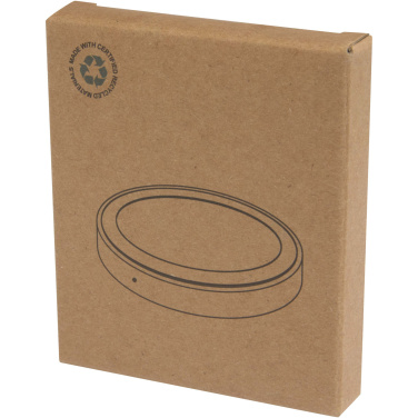 Logotrade reklaamtoote foto: Freal 15 W taaskasutatud plastist juhtmevaba laadimisalus