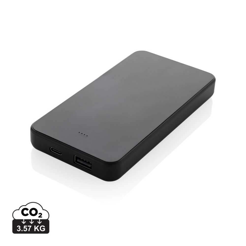 Logotrade meened pilt: Boostcore RCS taaskasutatud plastist akupank 10 000 mAh USB C