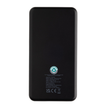 Logo trade reklaamkingid foto: Boostcore RCS taaskasutatud plastist akupank 10 000 mAh USB C