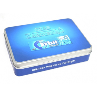 Logo trade reklaamtoote pilt: Metallkarp 18x12,6x4 cm