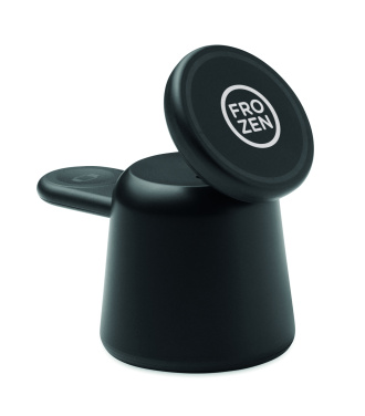 Logo trade ärikingituse pilt: 3-ühes juhtmevaba laadija 15W SIMPA