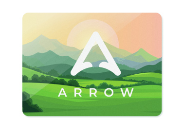 Logo trade ärikingid foto: MAGREC 75 PVC-st ristkülikukujuline magnet