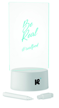 Logo trade reklaamkingi pilt: Valgustatud LED-märkmetahvel