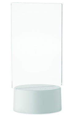 Logotrade meene foto: Valgustatud LED-märkmetahvel