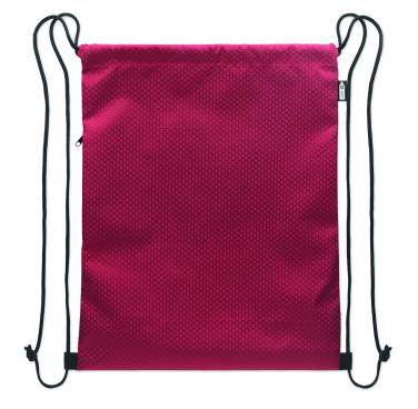 Logo trade ärikingi pilt: 420D RPET-ist pingutusnööriga kott