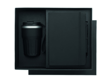 Logo trade firmakingituse pilt: 3-osaline kinkekomplekt karbis