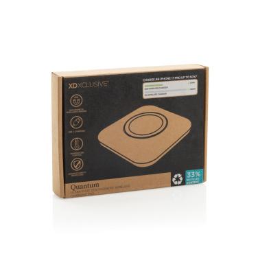 Logo trade reklaamkingituse pilt: Quantum ülikiire 25W magnetiline juhtmevaba laadimisalus