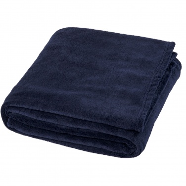 Logo trade liikelahja mainoslahja tuotekuva: Bay-peite pehmeä fleece, sherpa-vuori ja ruutukuosi