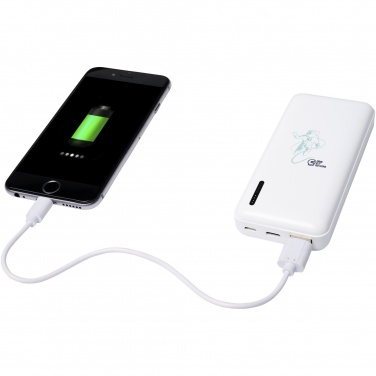 Logo trade liikelahja mainoslahja tuotekuva: Suuritiheyksinen Compress 10 000 mAh varavirtalähde