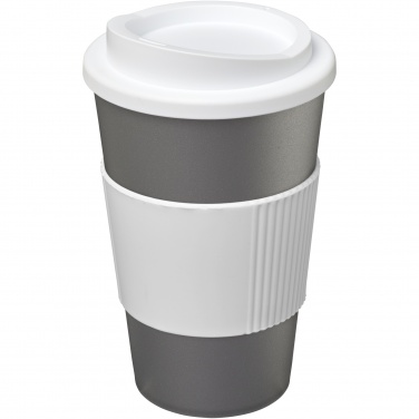 Logo trade mainostuote kuva: Americano® 350 ml eristetty muki oterenkaalla