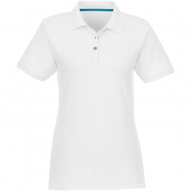 Logotrade liikelahja tuotekuva: Beryl short sleeve women's organic recycled polo