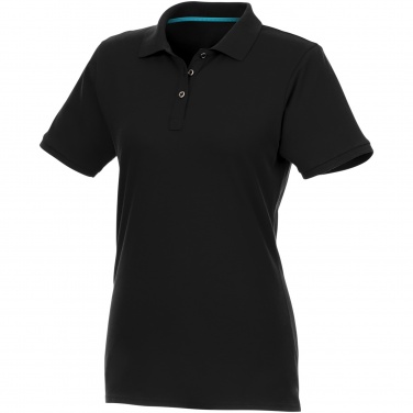 Logo trade liikelahjat mainoslahjat kuva: Beryl short sleeve women's organic recycled polo