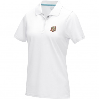 Logotrade liikelahja mainoslahja kuva: Graphite short sleeve women’s organic polo