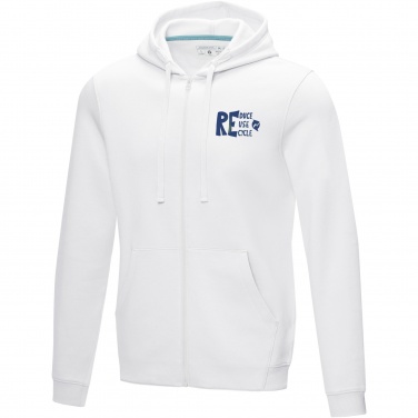 Logo trade mainoslahja ja liikelahja tuotekuva: Ruby men’s organic recycled full zip hoodie
