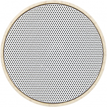 Logotrade mainostuote tuotekuva: Kikai Bluetooth® -kaiutin, vehnänolkea
