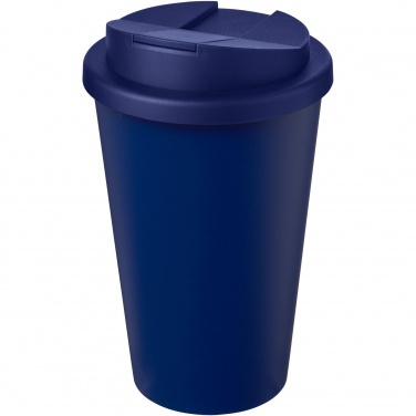 Logotrade mainoslahja tuotekuva: Americano® Eco 350 ml kierrätysmuki läikkymättömällä kannella