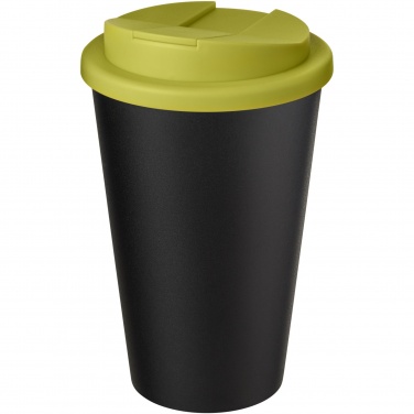Logo trade liikelahjat tuotekuva: Americano® Eco 350 ml kierrätysmuki läikkymättömällä kannella