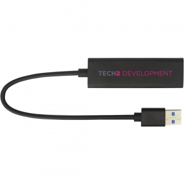 Logotrade liikelahjat kuva: ADAPT alumiininen USB 3.0-keskitin