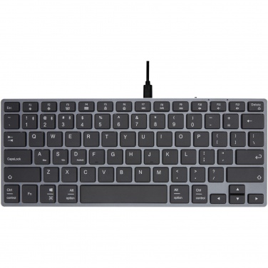 Logo trade mainoslahja kuva: Hybrid Bluetooth-tehonäppäimistö – QWERTY
