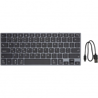 Logotrade liikelahja mainoslahja kuva: Hybrid Bluetooth-tehonäppäimistö – QWERTY