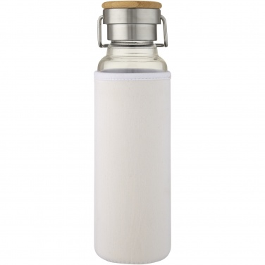 Logotrade liikelahja mainoslahja kuva: Thor 660 ml:n lasipullo neopreenisuojuksella