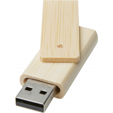 Logotrade liikelahja tuotekuva: Rotate 16 Gt bambuinen USB-muistitikku
