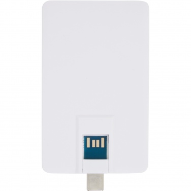 Logo trade mainoslahja kuva: Duo Slim 32 Gt USB-asema, Type-C ja USB-A 3.0