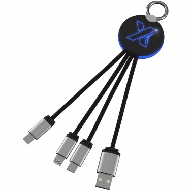 Logotrade mainoslahja ja liikelahja kuva: SCX.design C16 -kaapeli, pyöreä, valaistuva