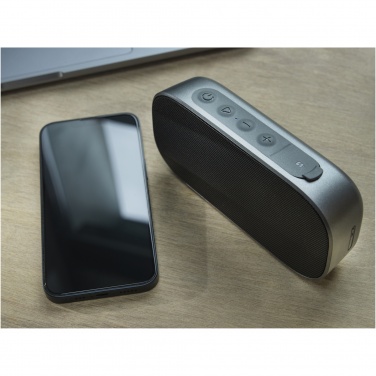 Logo trade mainostuotet tuotekuva: Stark 2.0 5 W:n kierrätysmuovinen IPX5 Bluetooth® -kaiutin 