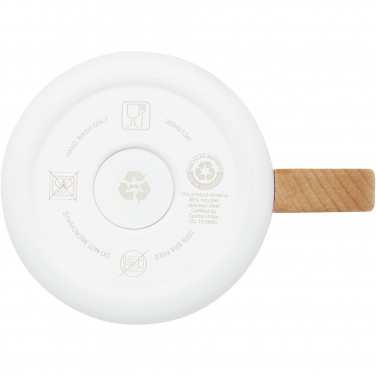Logo trade liikelahja mainoslahja tuotekuva: Bjorn 360 ml RCS-sertifioitu kierrätetty ruostumaton teräsmuki, kuparityhjiöeristetty