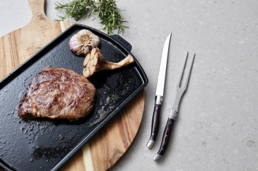 Logo trade mainoslahja ja liikelahja tuotekuva: VINGA Gigaro paistiveitsi ja-haarukkasetti